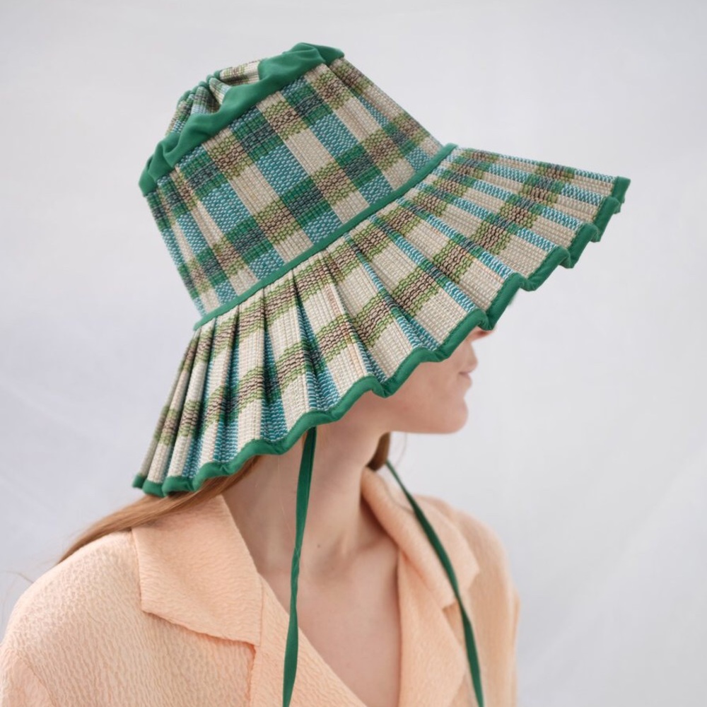 Beklina Straw Accordion Folding Hat